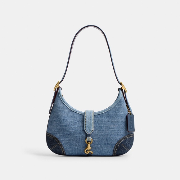 バッグ vintage coach hobo denim shoulderbag Coach | Bags | Coach Hamptons Hobo Bag With Repurposed Denim